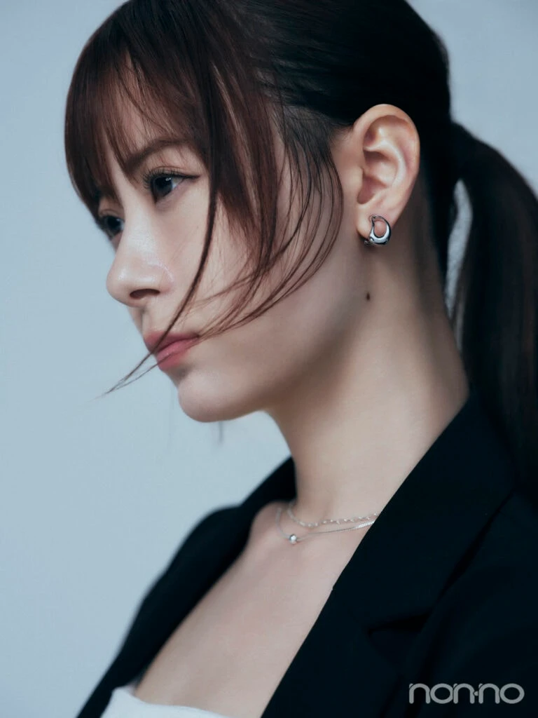 モーニング娘。’25生田衣梨奈さんの横顔のアップ
