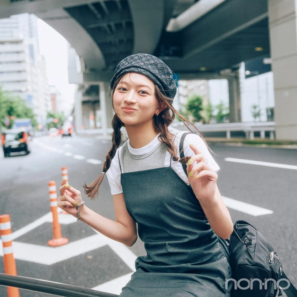 【non-no web】佐藤和奏が着こなす大学生の毎日コーデ_アイキャッチ画像