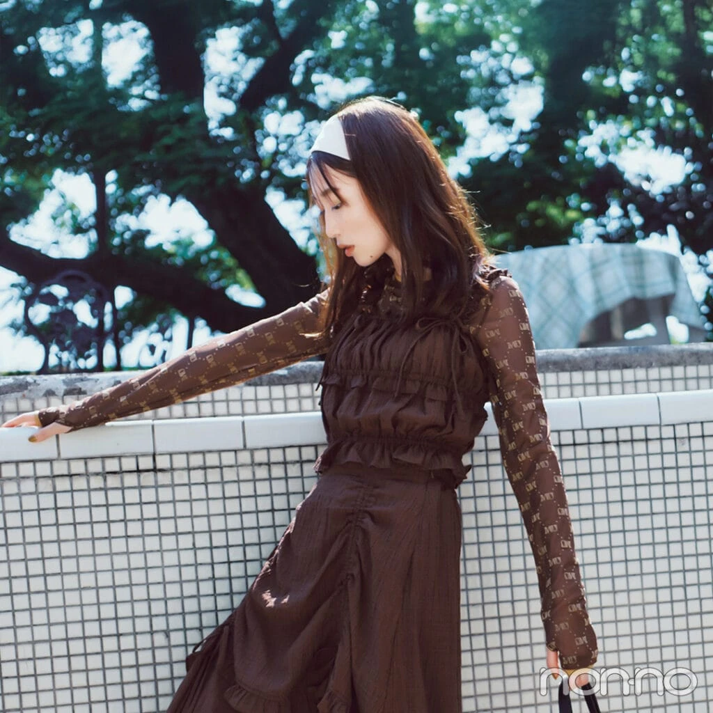 【non-no web】岡本夏美が着こなす大学生の毎日コーデ_アイキャッチ画像