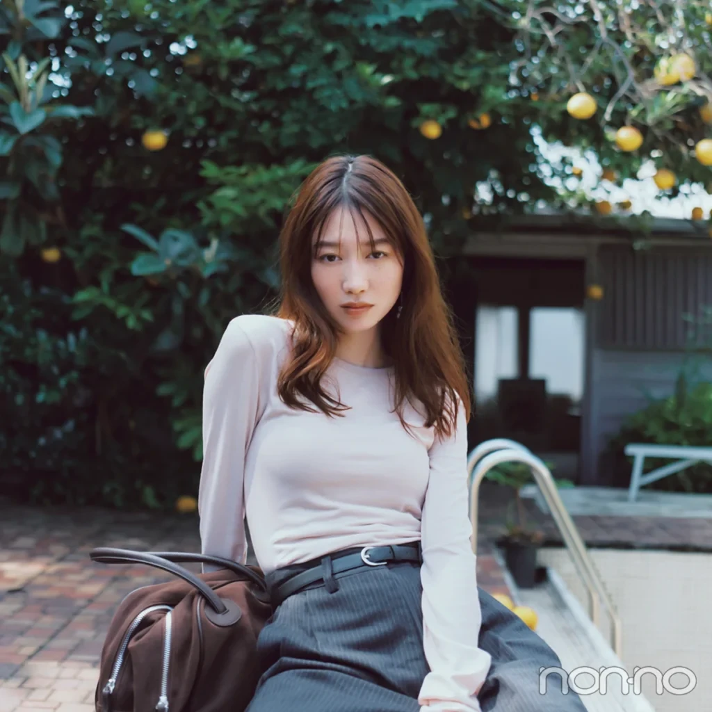【non-no web】岡本夏美が着こなす大学生の毎日コーデ_アイキャッチ画像