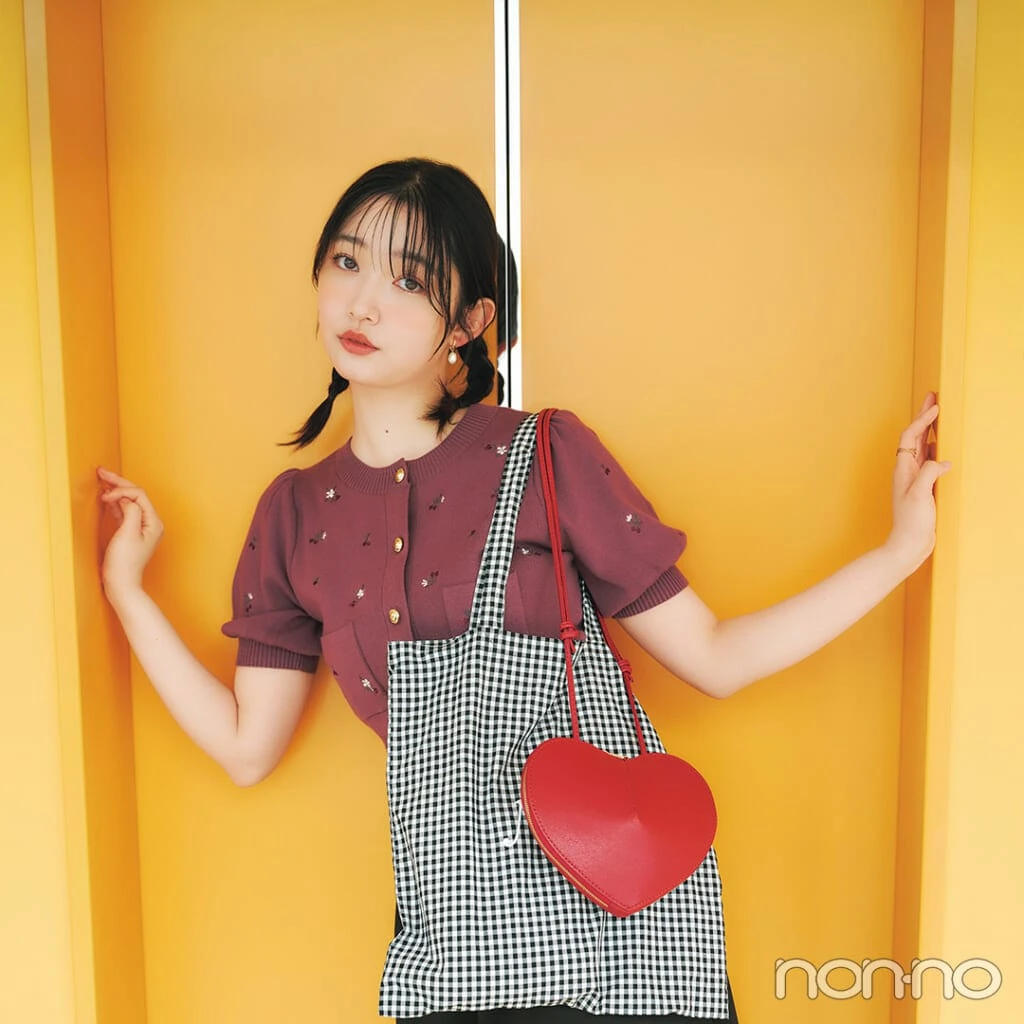 【non-no web】小宮山莉渚が着こなす大学生の毎日コーデ_アイキャッチ画像