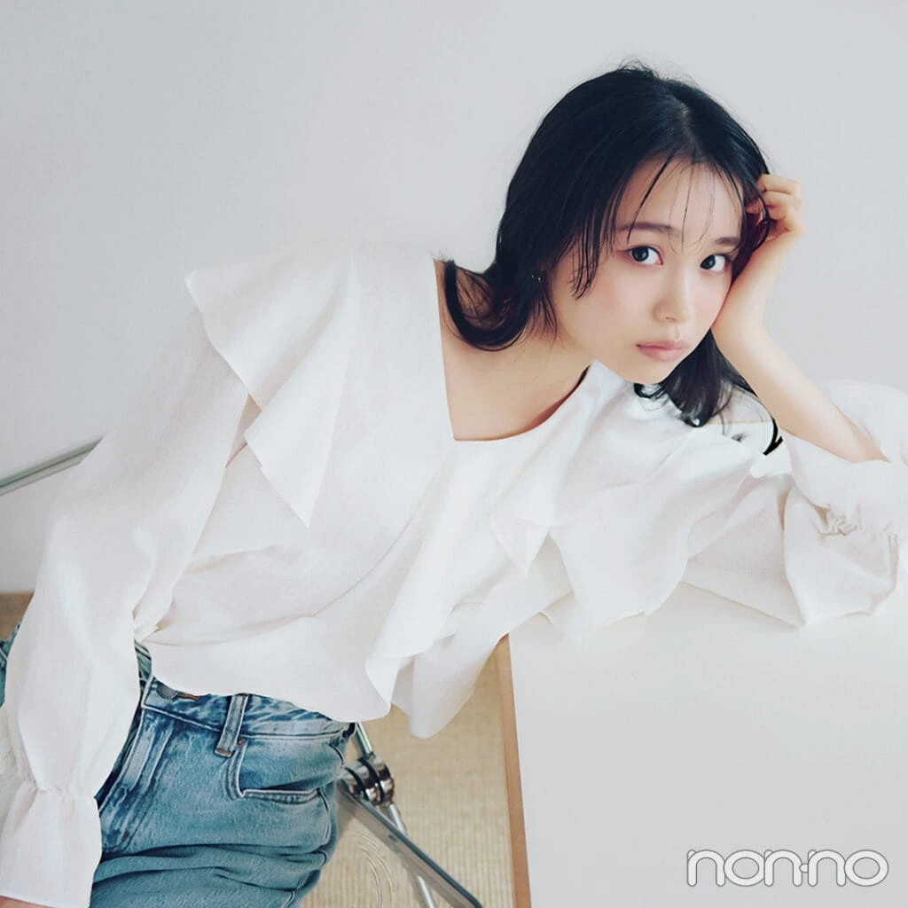 【non-no web】林芽亜里が着こなす大学生の毎日コーデ_アイキャッチ画像