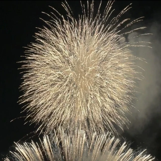 みなとHANABIの花火の打ち上げの様子