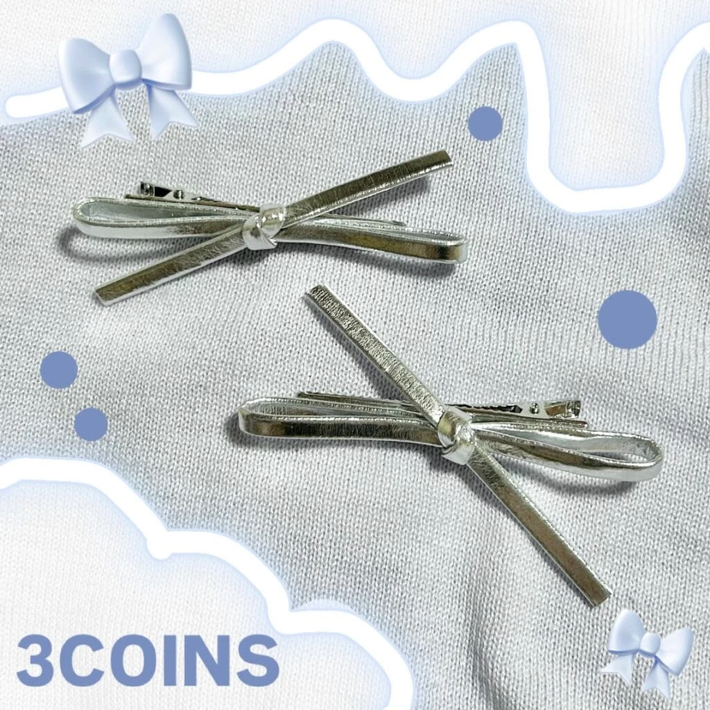 スリーコインズ　ヘアアクセサリー　リボン