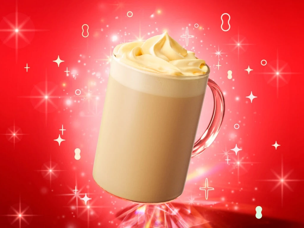スターバックスのクリスマス2024メニュー『メリークリーム　ラテ 』