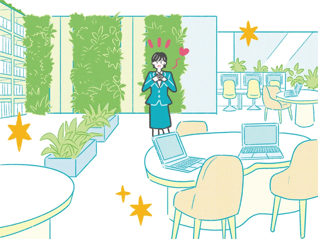 就活インターンでチェックすべきポイントのイラスト4-1