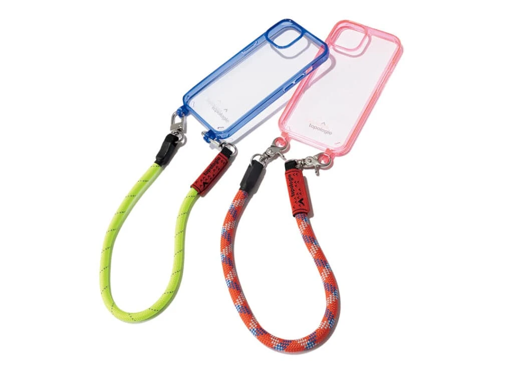 Topologieのスマホケースとスマホストラップ