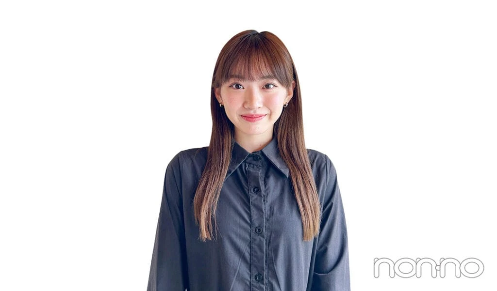 村上なずなのあか抜けNew hairにチェンジ!モデルカット1-2