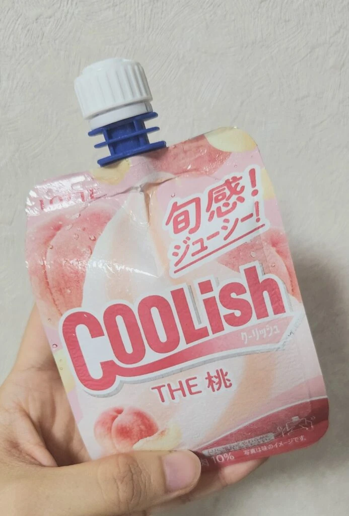 クーリッシュ THE 桃 パッケージ
