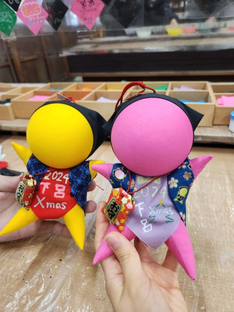 下呂温泉 合掌村 体験 さるぼぼ作り 