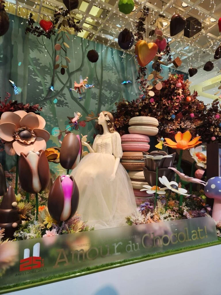 アムールデュショコラ 2025 1階 展示 コンセプト