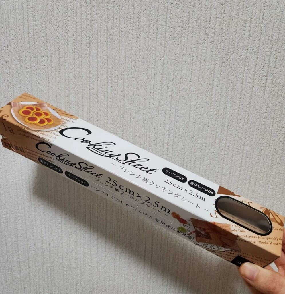 ラッピング クッキングシート 英字 100均