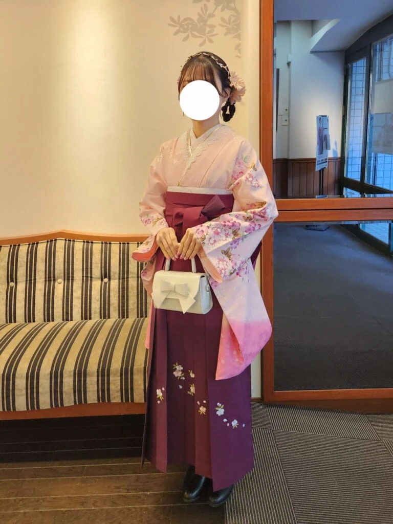 卒業式 袴 前撮りヘアアレンジ