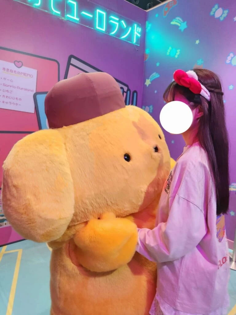 サンリオピューロランド キャラグリ ポムポムプリン