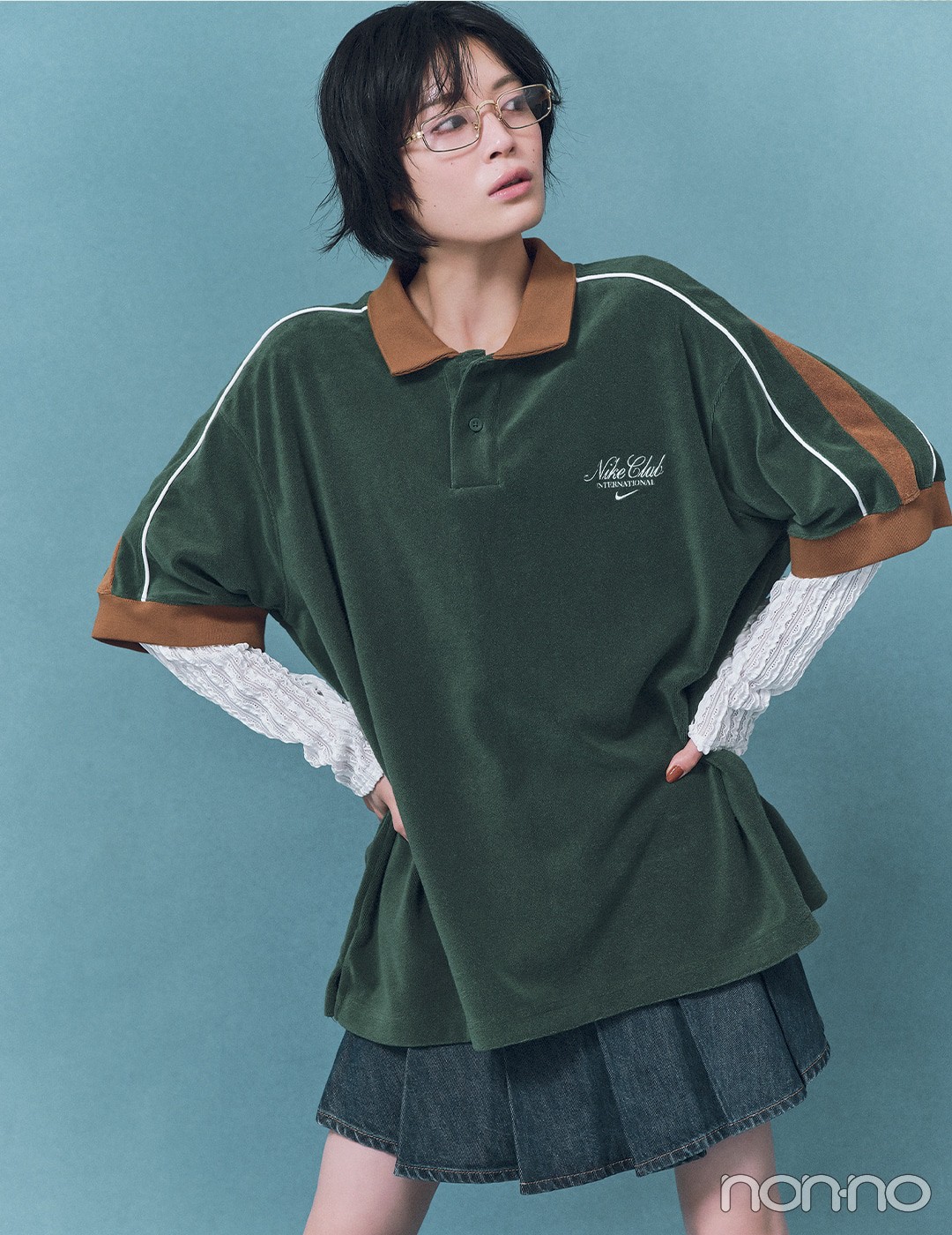 吉田美月喜が着こなす大学生の毎日コーデ