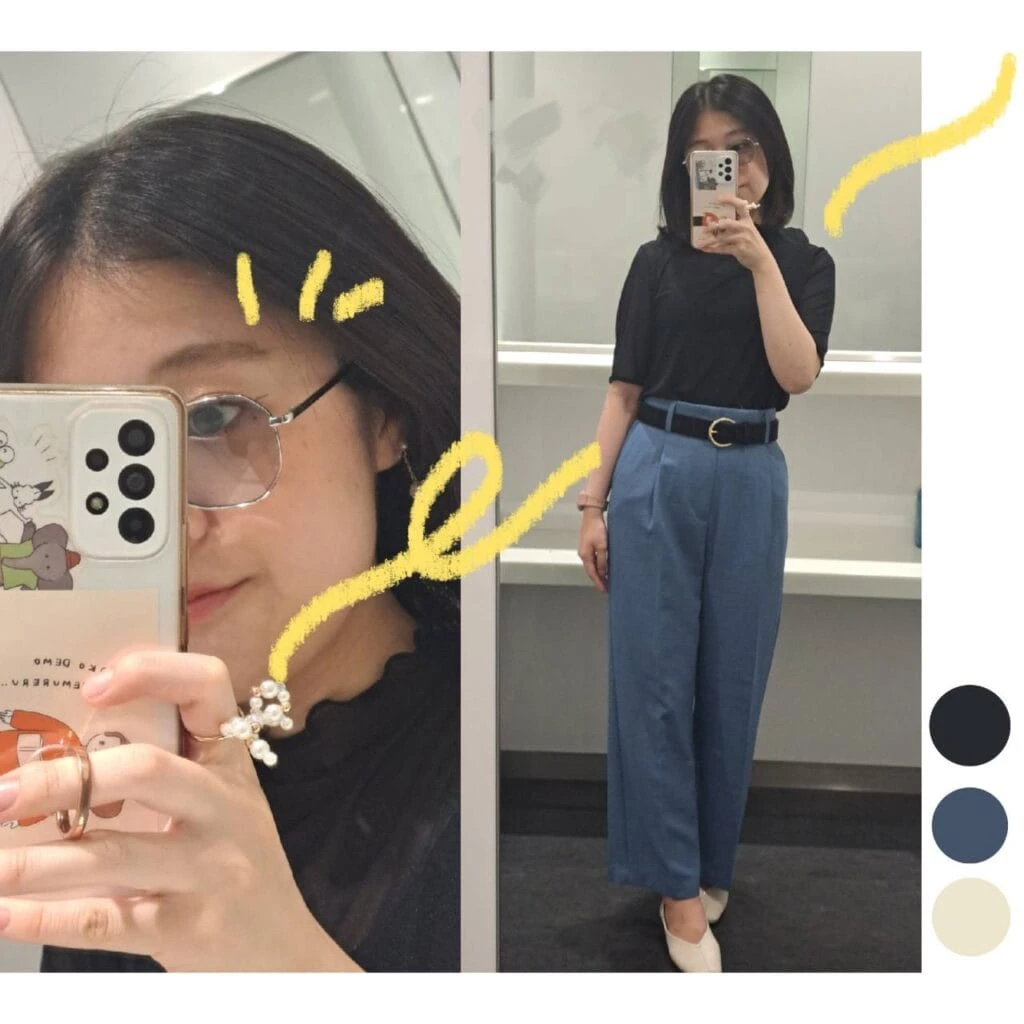 大学生コーデ 夏コーデ 35度 服装GU サングラス