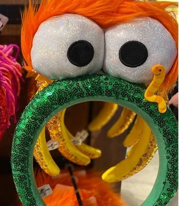 「セサミストリートTM スパンコールカチューシャ(オスカー)」