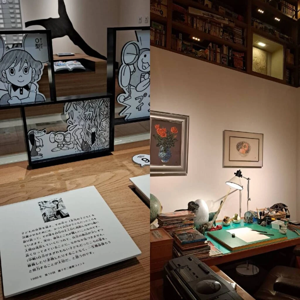 藤子・F・不二雄ミュージアム 展示室Ⅰ 先生の部屋