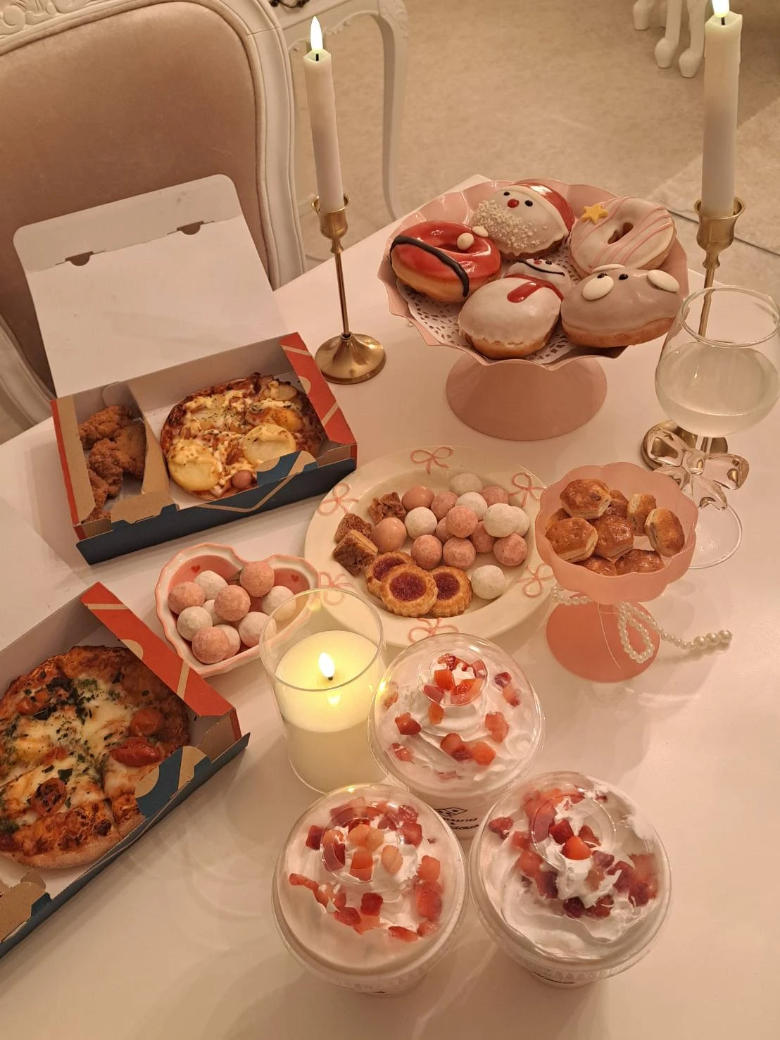 milk party and studio レンタルスペース クリスマス フード