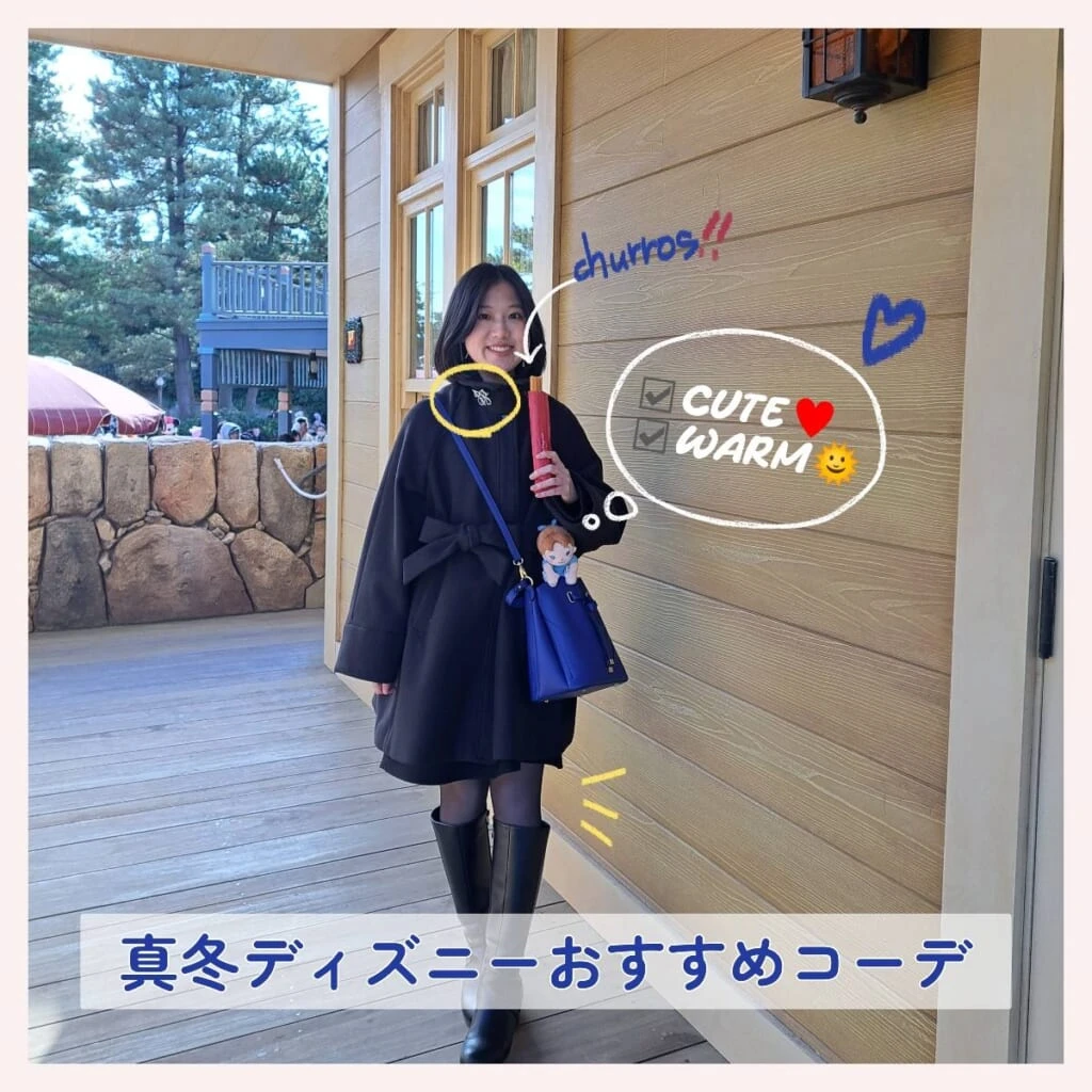 冬　ディズニーコーデ