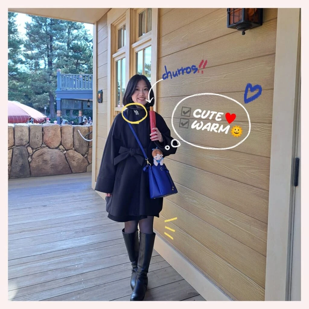 冬　ディズニーコーデ