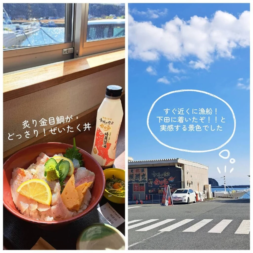 伊豆急下田駅　金目亭