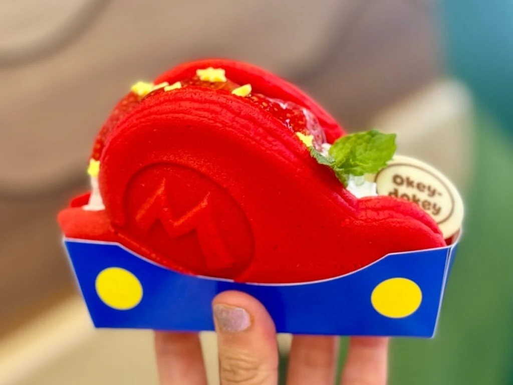 パンケーキ・サンド マリオの帽子 ~いちごのショートケーキ~