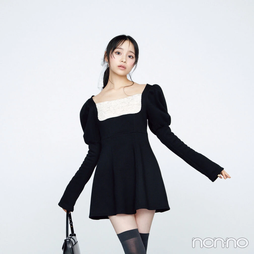 【non-no web】林芽亜里が着こなす大学生の毎日コーデ_アイキャッチ画像