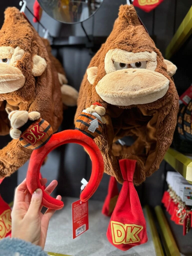 USJ/ユニバ ドンキーコンググッズ(カチューシャ、かぶりもの)