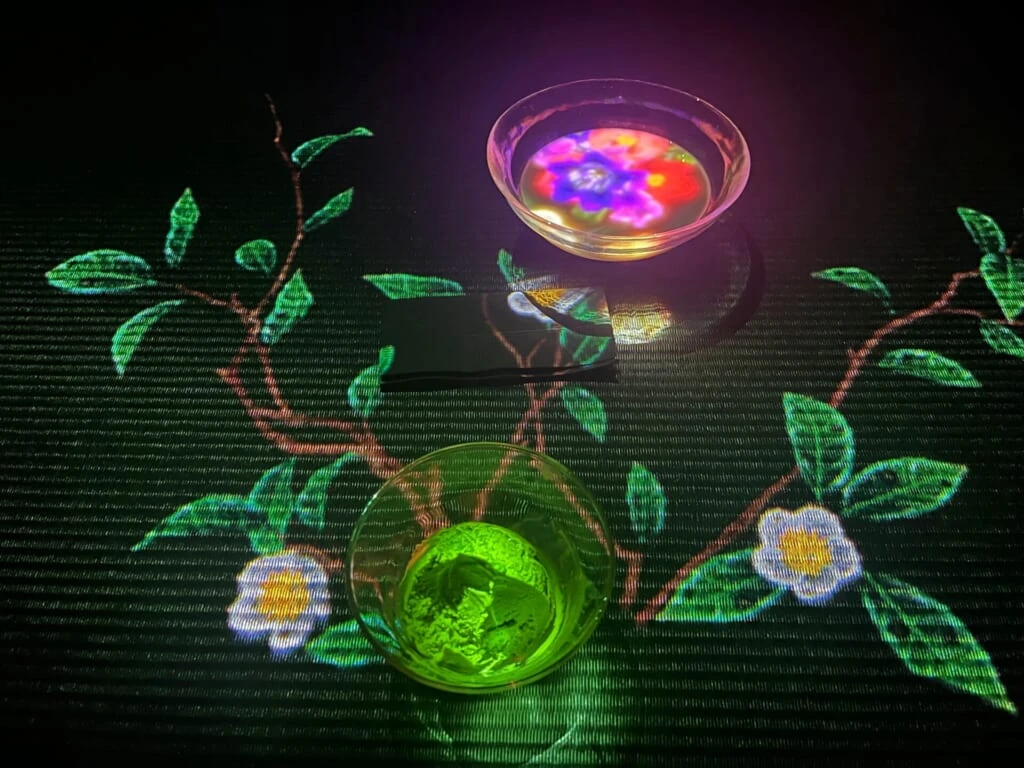 チームラボ 麻布台 幻花亭 カフェ