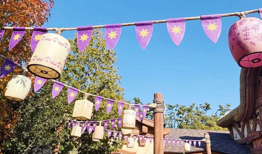 ディズニー ファンタジースプリングス ラプンツェルのランタン