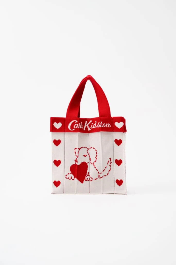 CK×KNT365 Co-Knitty Heart Dogのレッド