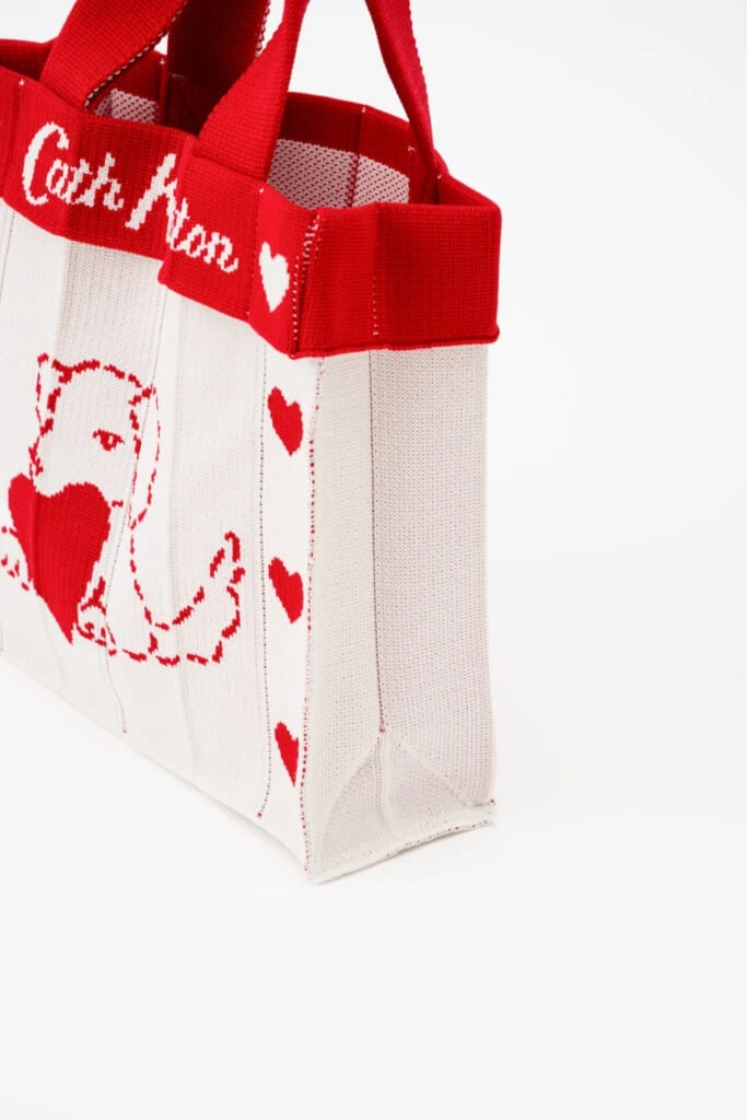 CK×KNT365 Co-Knitty Heart Dogのレッド