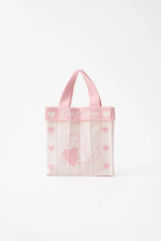 CK×KNT365 Co-Knitty Heart Dogのライトピンク
