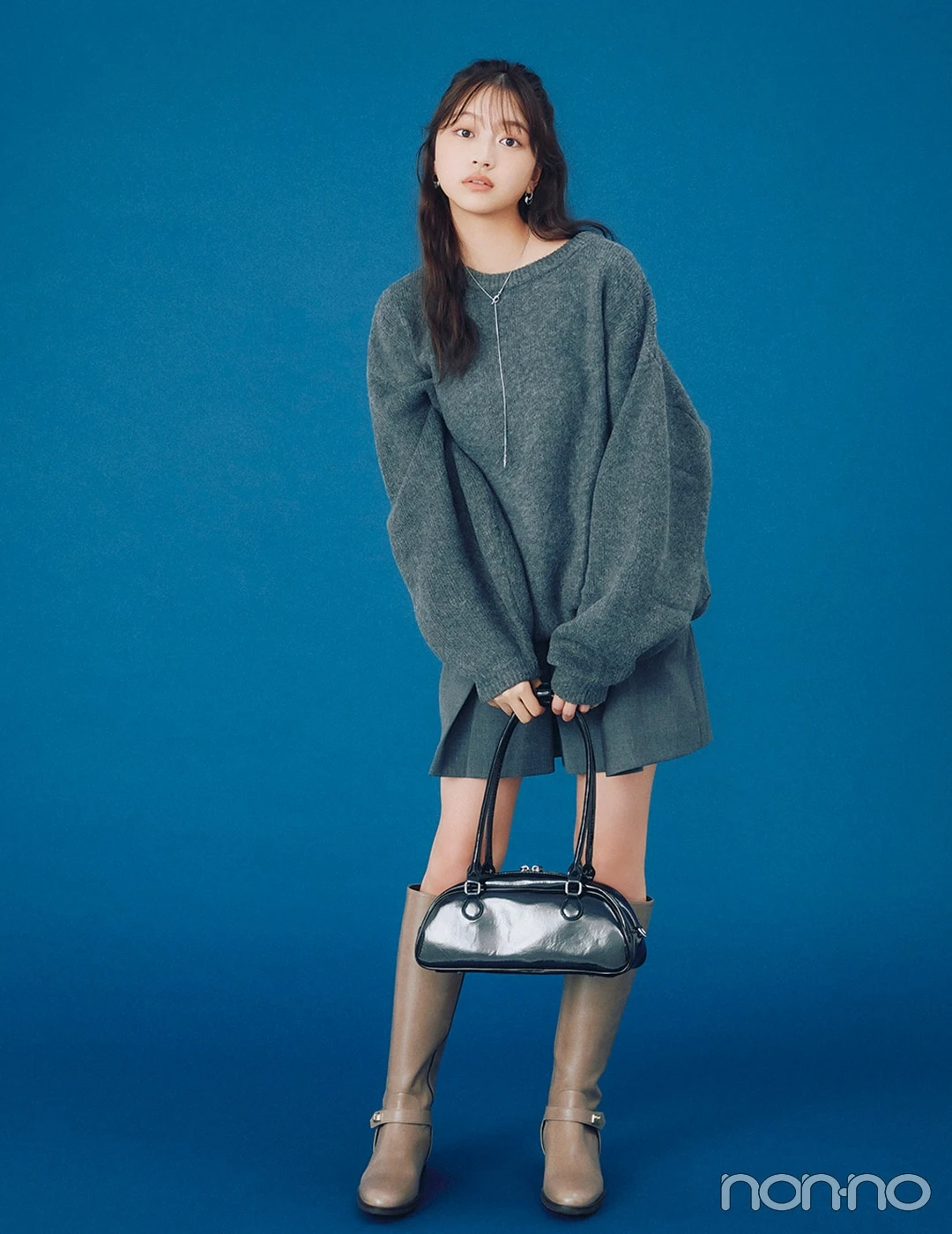 【non-no web】佐藤和奏が着こなす大学生の毎日コーデ