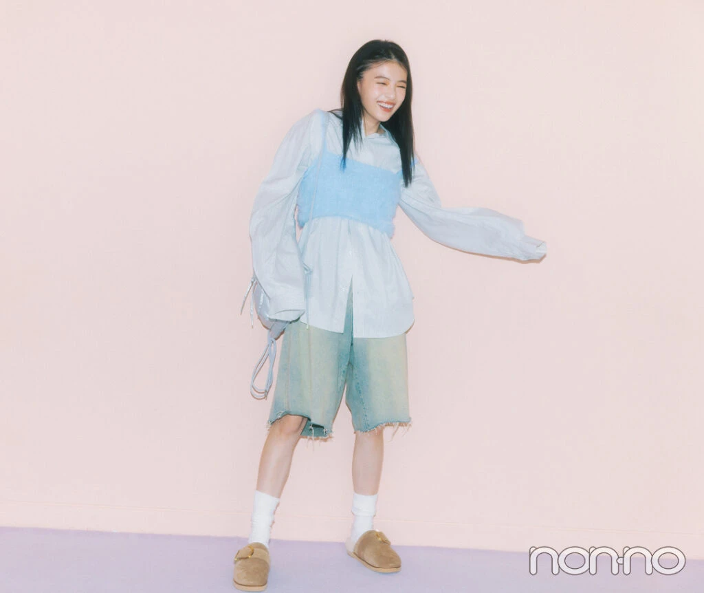 出口夏希の冬のBUZZ服モデルカット1-4