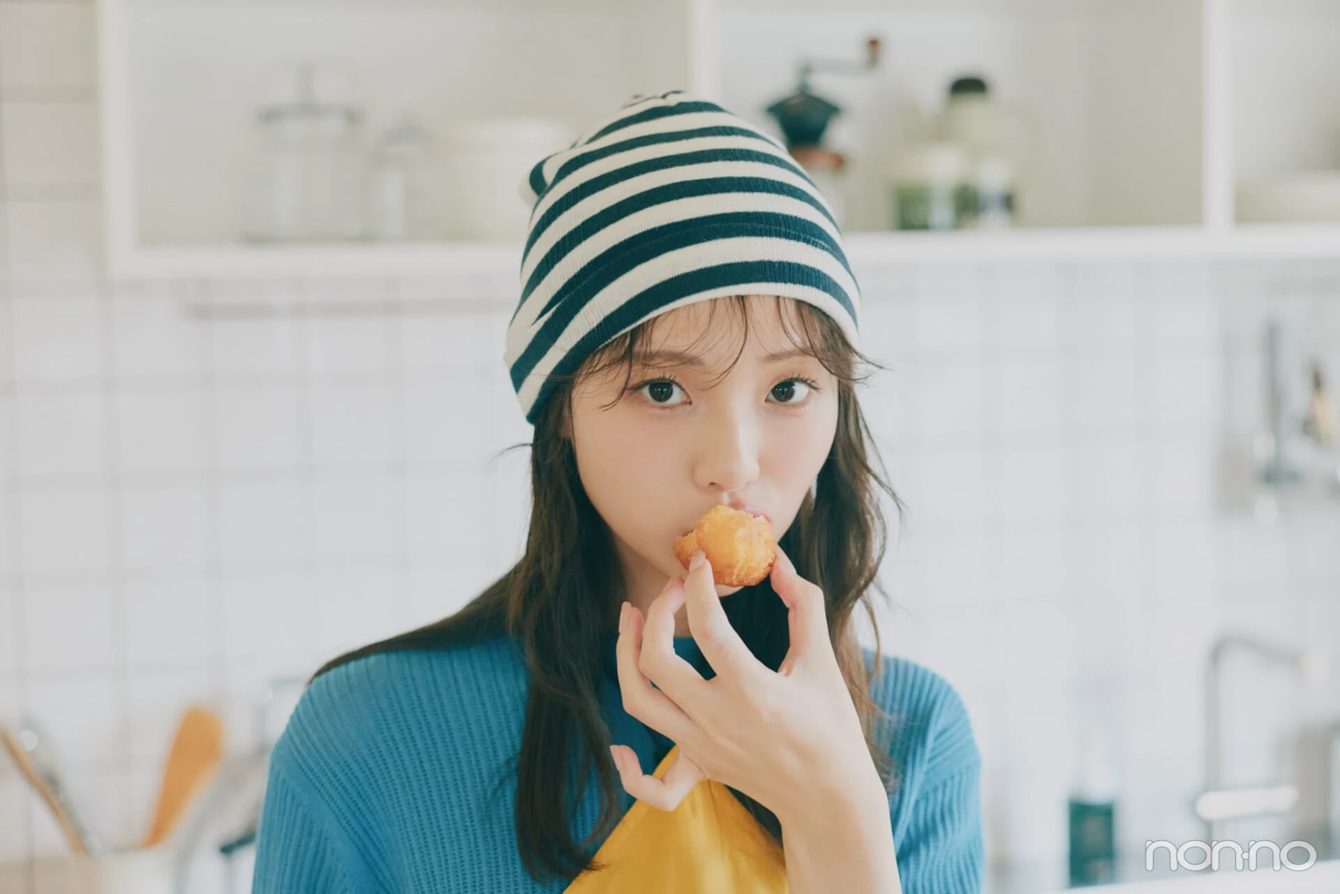 菊地姫奈のひなでぃぐ。第14回ドーナツを食べるカット