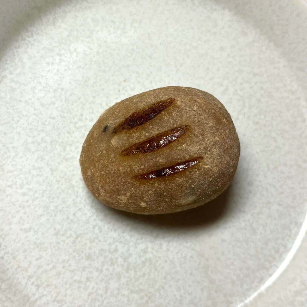 をかの 亥の子餅 上から
