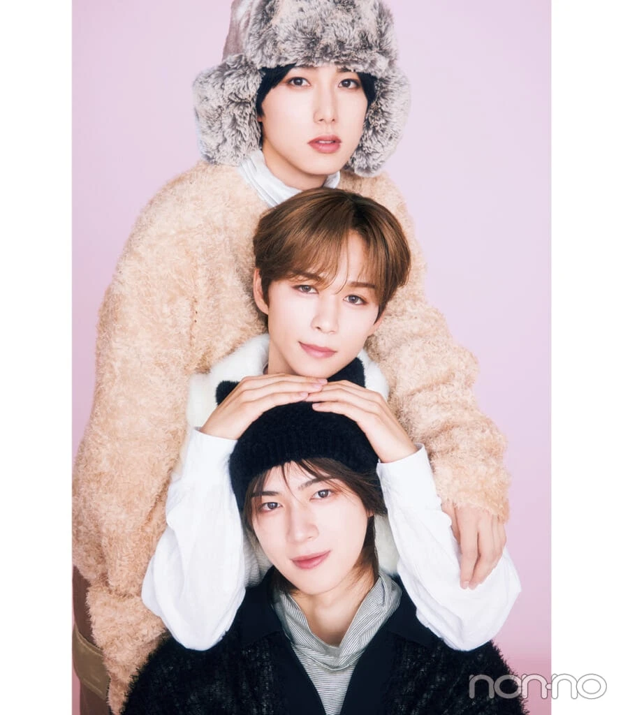 INI 尾崎匠海・後藤威尊・佐野雄大 なにプリの＂にゃん＂だふるwinter1-1