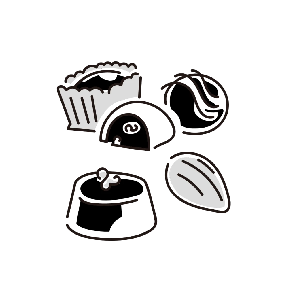 チョコレート　イラスト