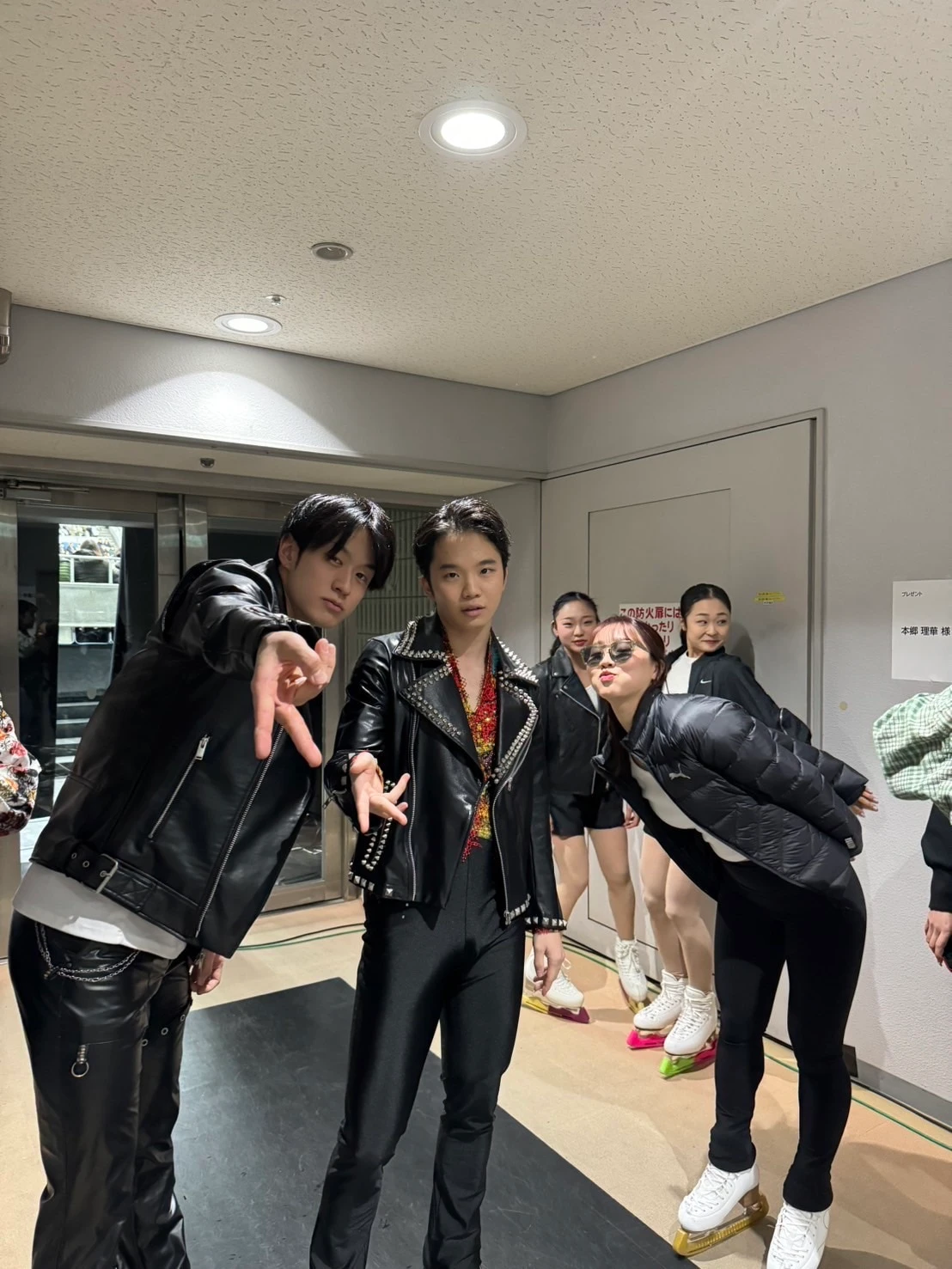 名フェスでの友野一希さんと山本草太さん