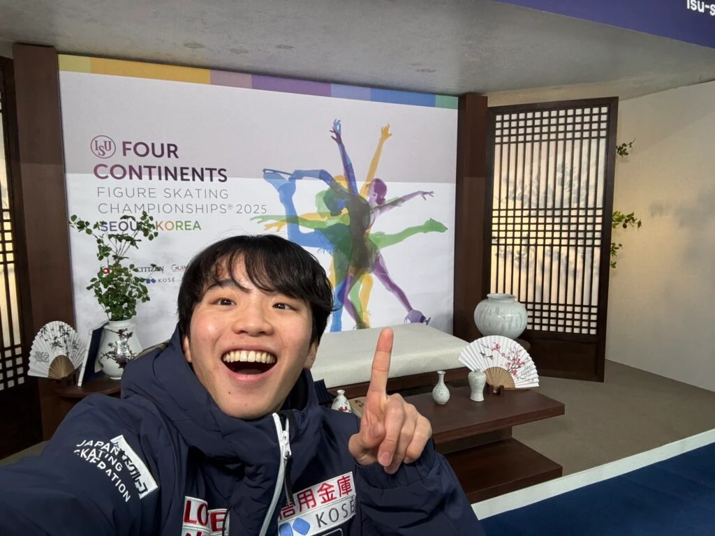 韓国開催四大陸選手権キスクラでの友野一希さん