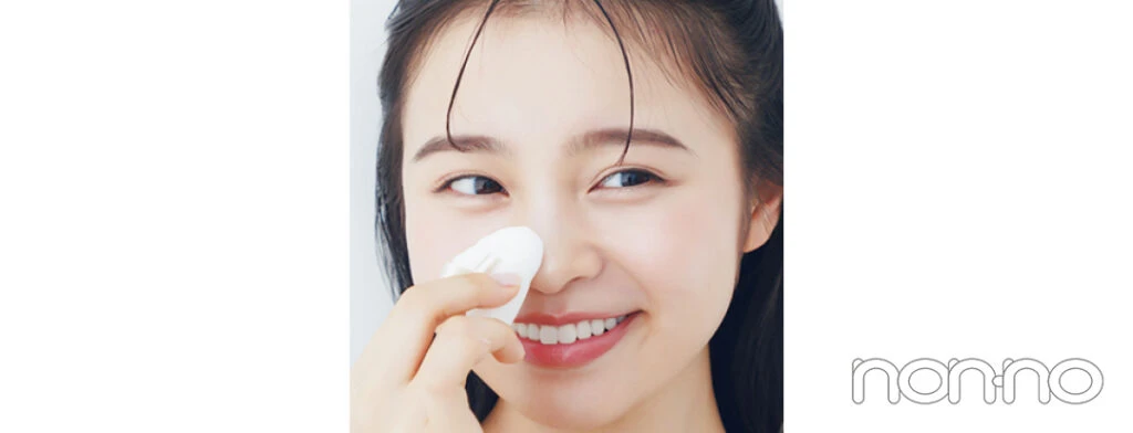 林芽亜里の夏の“インナードライ肌スキンケアプロセスカット2-7