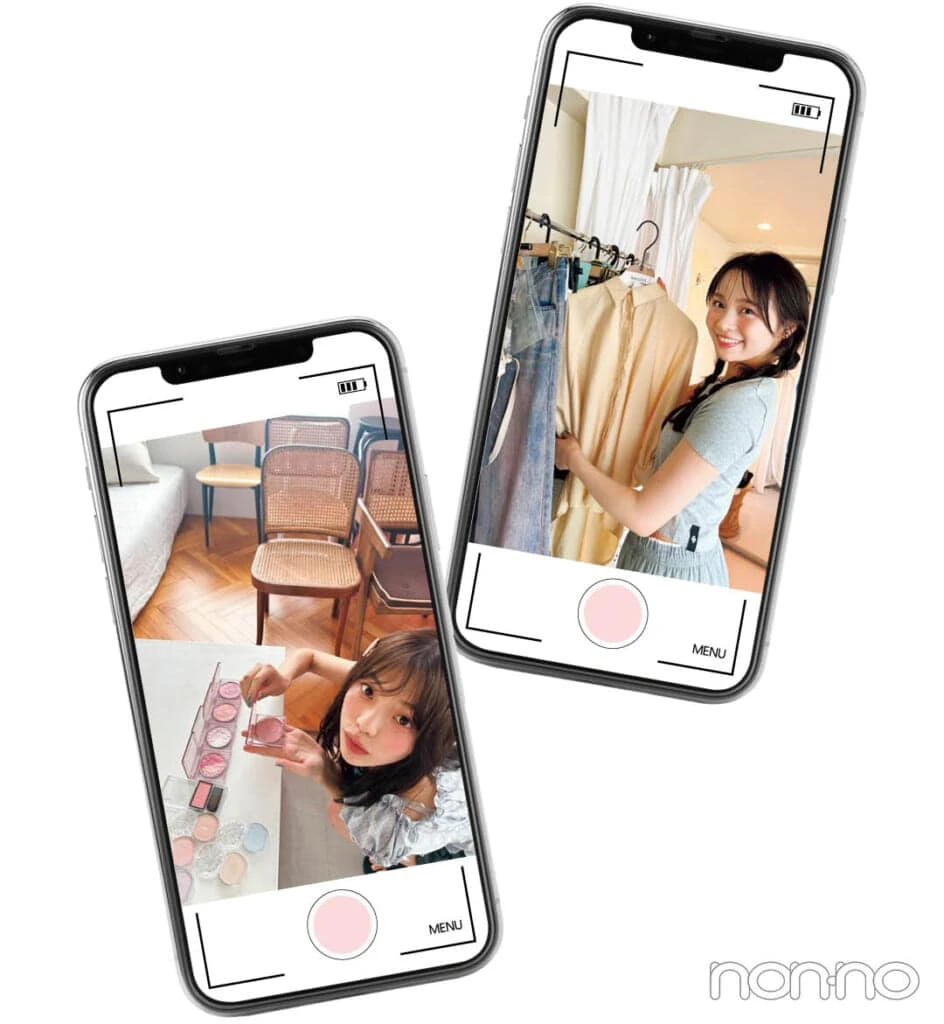 林芽亜里と菊地姫奈のノンノスクープモデルカット1-1