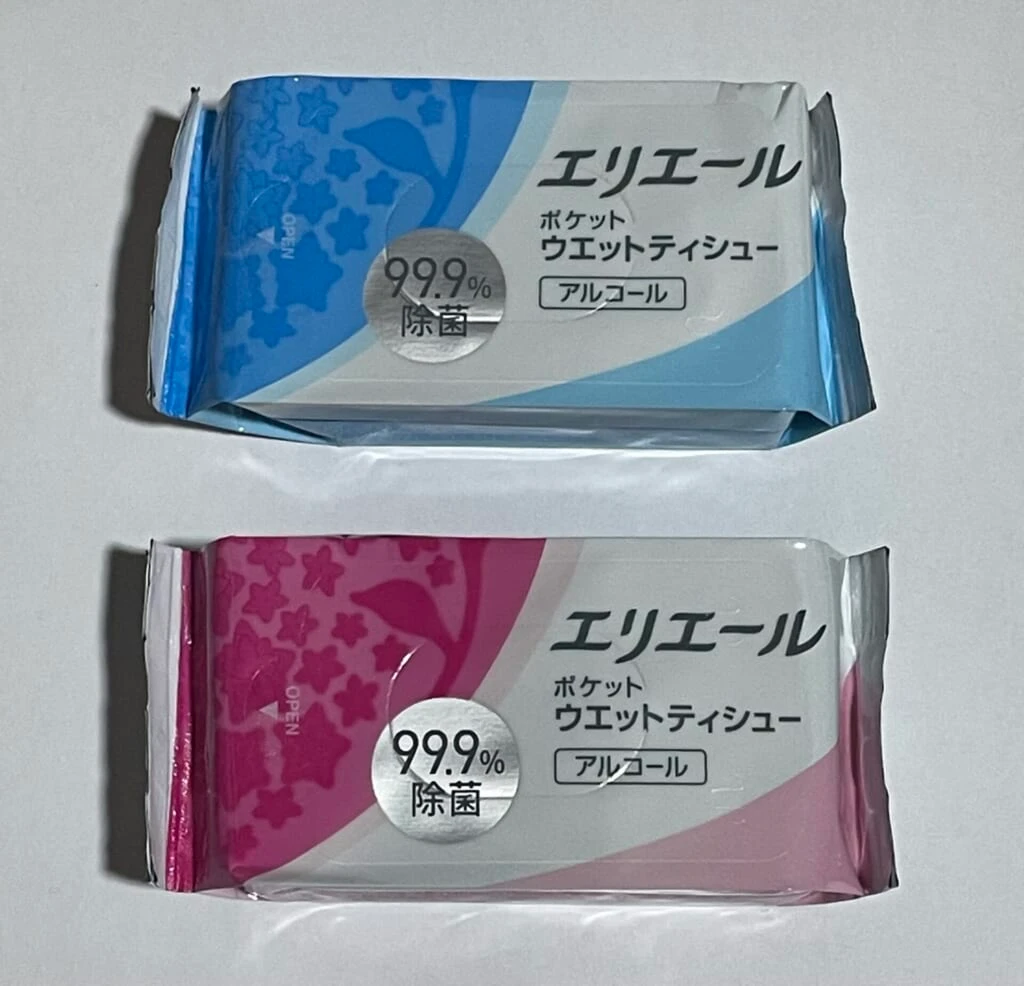 大王製紙株式会社 エリエール『エリエール ポケットウエットティシュー 除菌アルコールタイプ』中身