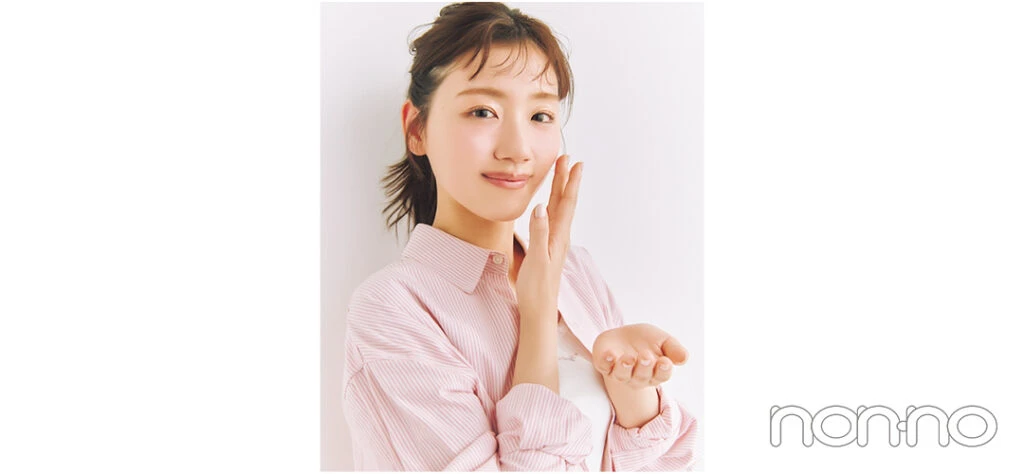 佐々木美玲のUV&ブライトニングケアは、グルタチオン配合の美容液を愛用