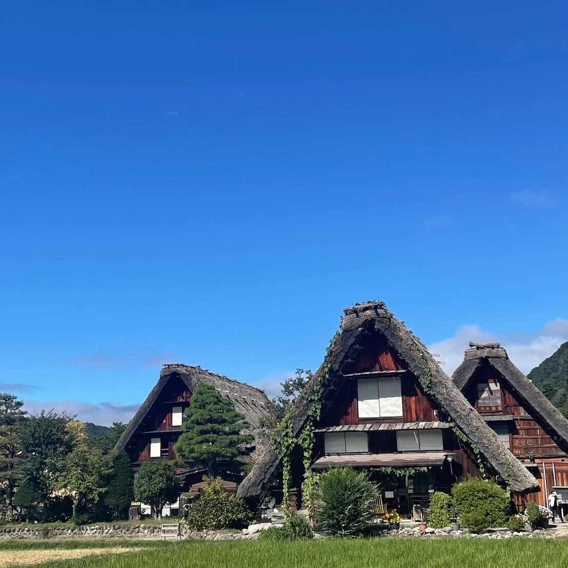 白川郷　合掌造り