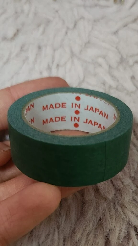 緑 マスキングテープ ダイソー 100均