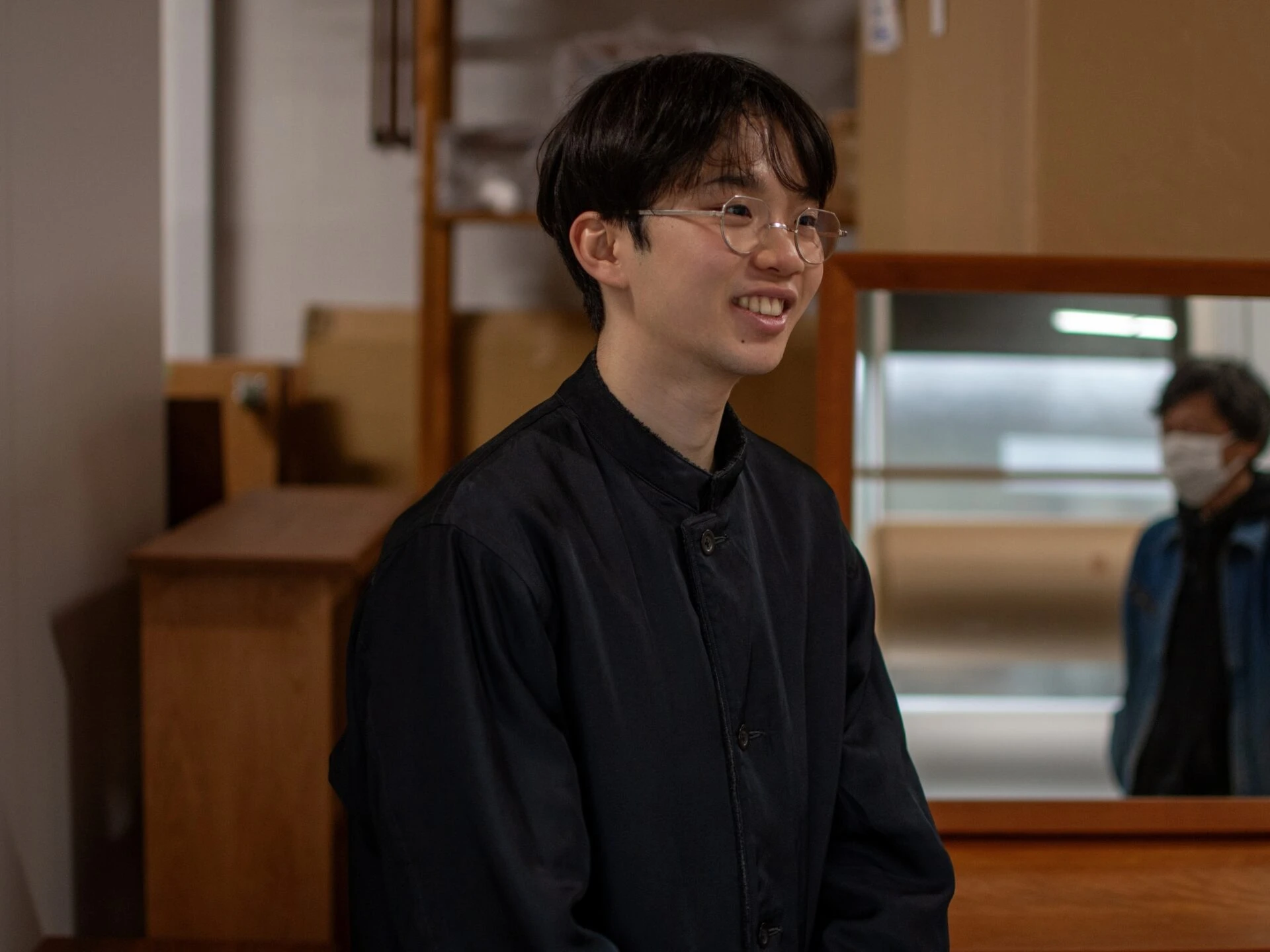 笑顔が素敵な友野一希さん