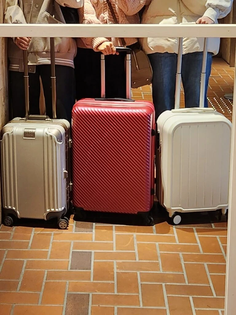 キャリーケース 旅行 2泊3日 パッキング